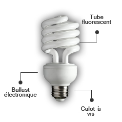 ampoule fluorescente